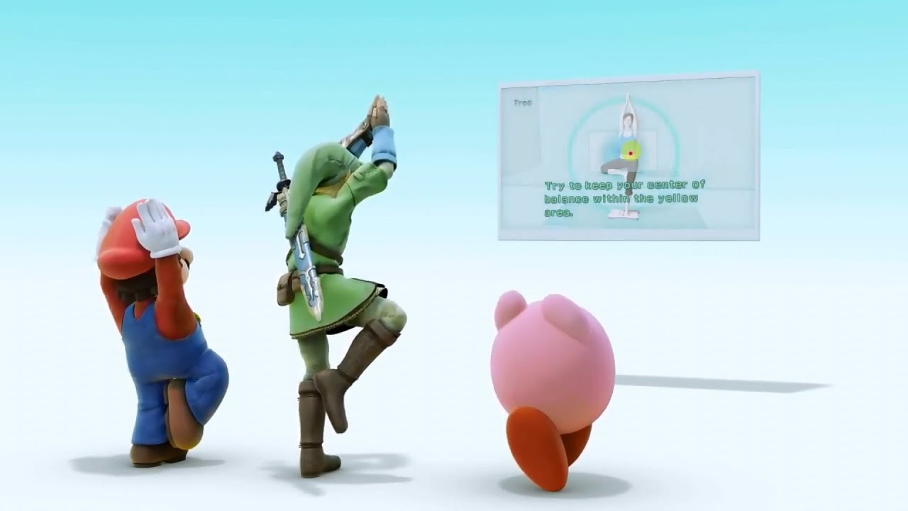 Super Smash Bros Wii Fit Trainer Trailer Youtube 