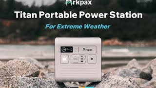 The Ultimate Power Solution For Extreme Temps Titan Portable Power Station