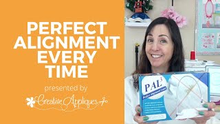 Perfect Alignment Every Time! How to get your embroidery perfectly placed every time!