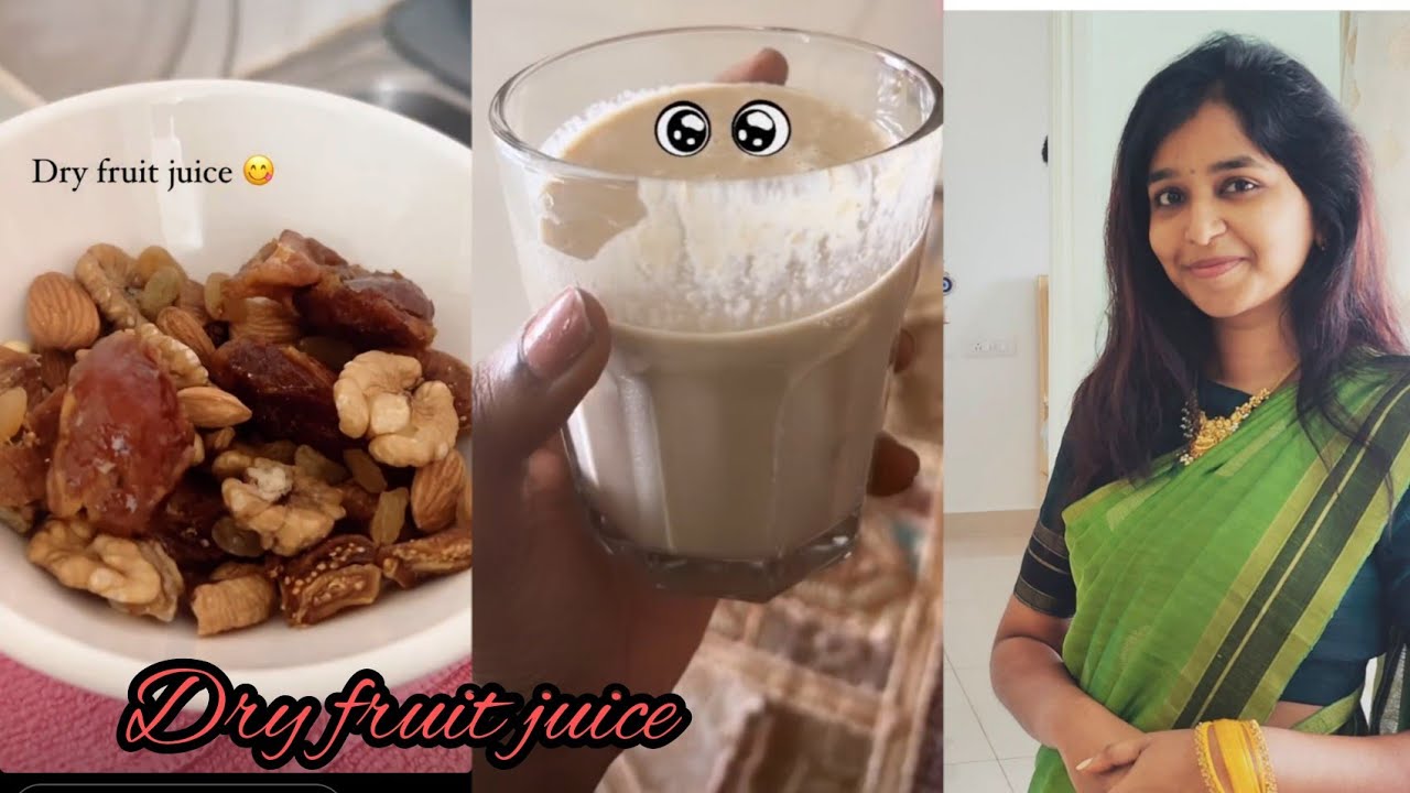 Dr.sharmika favourite smoothie 😋 நல்ல முடி வளர இதை try pannuga 💆dry