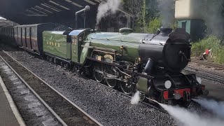 Rh&Dr Green Goddess No.1 Departing New Romney With A Loud Whistle Heading To Hythe 51025