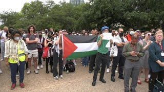 Pro-Palestinian rally at University of Texas in Austin | AFP