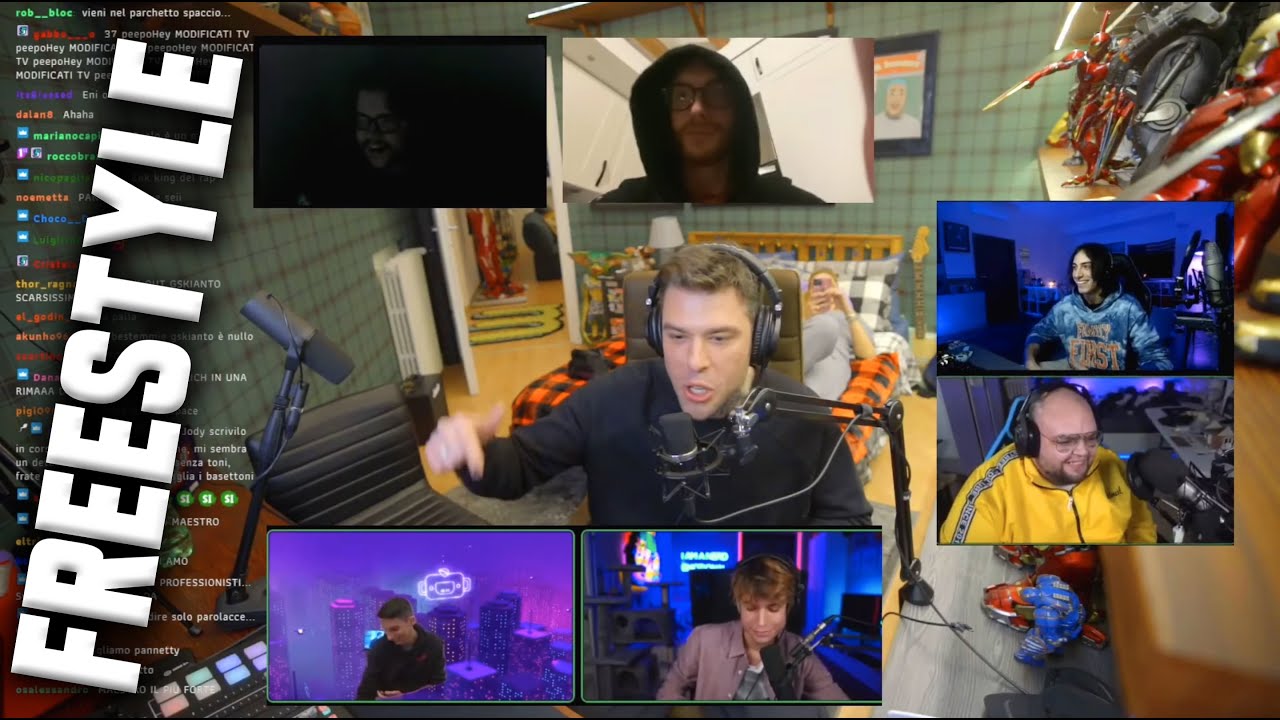 SFIDA FREESTYLE CON FEDEZ (w/ SHADE), JODY, GSKIANTO, HOMY, PAOLO, ENKK E NASKA!