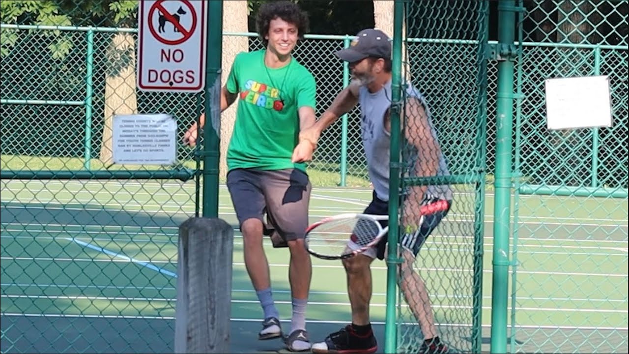 He Dragged me off The Court!