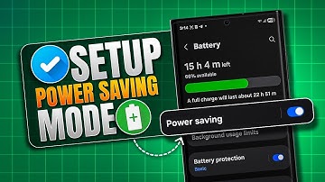 Zo configureert u de energiebesparende modus op uw Samsung Galaxy | Verleng de levensduur van de ...