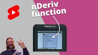TI 84 nDeriv - How to calculate a derivative your GDC