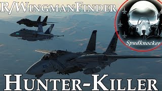 DCS: World | Hunter-Killer DEAD Ops! | F-14B Tomcats & F/A-18C Hornets Work Together to Kill SAMs! screenshot 3