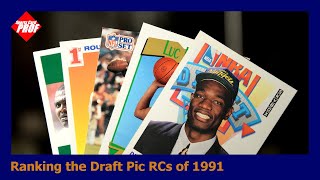Ranking the 1991 Rookie Draft Pick Card Designs