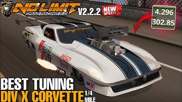 Fastest Promod Corvette Tuning 4.2 second in 1/4 Mile no limit drag racing 2 v2.2.2