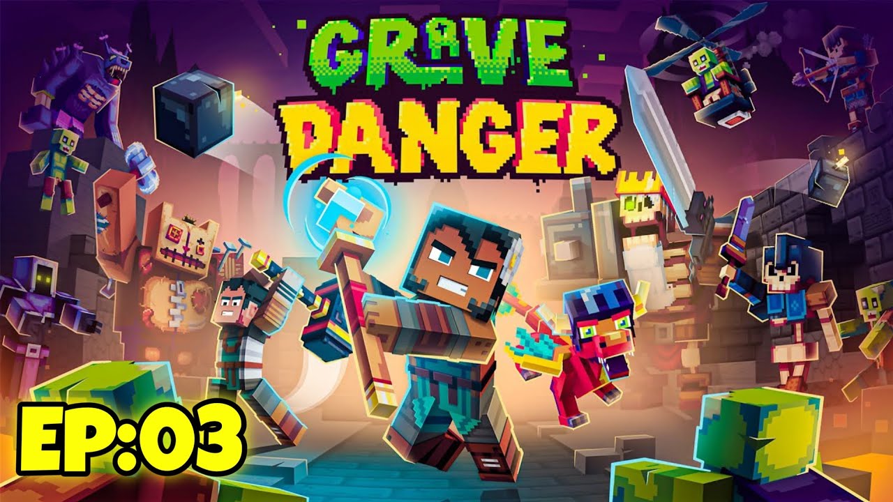 Grave Danger adventure map in Minecraft 
