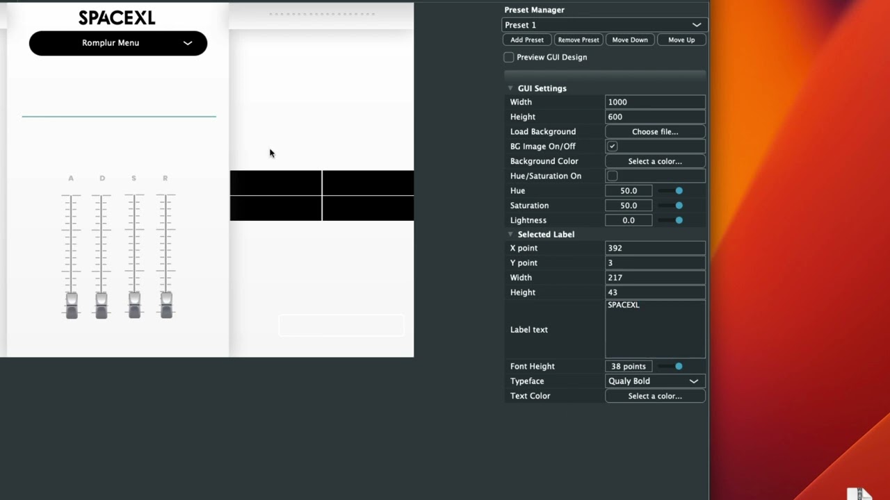 Making a 15 preset plugin using Romplur
