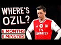 Ozil is Missing AGAIN: Why He Hasn’t Featured for Arsenal Since March & May Never Again