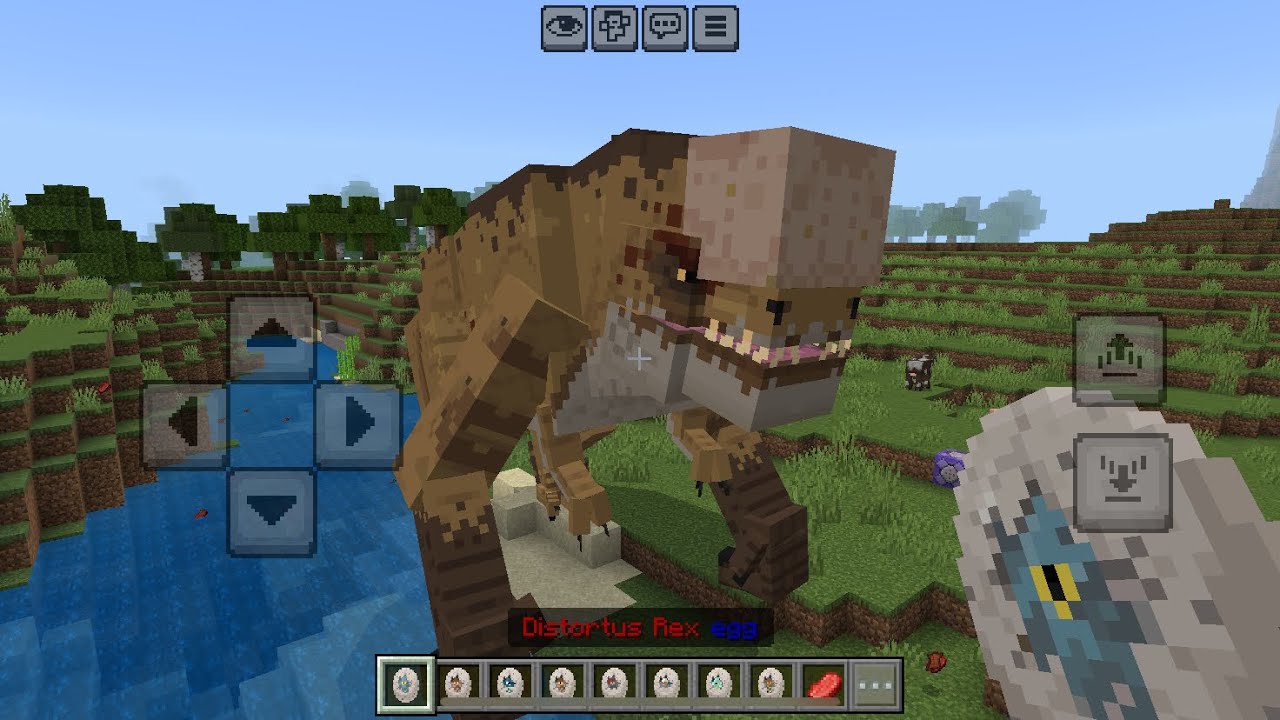 NEW Jurassic World Rebirth ADDON UPDATE in Minecraft PE