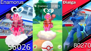 🤯Enamorus in pokemon go | Enamorus elite raid pokemon go | origin dialga & origin palkia pokemon go.