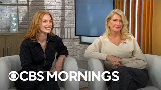 Actress Jessica Chastain and nurse Amy Loughren discuss new true-crime film