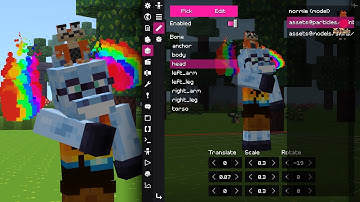 BBS clips, #1 — Form editor, body parts and action editor (WIP)