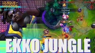 Wild Rift - EKKO BEST JUNGLER IN SOLO QUE 1v9