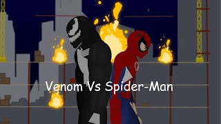 Venom vs SpiderMan || Sticknodes animation