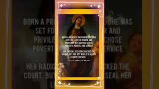 2nd March.St. Agnes of Prague . Abbess and Bohemian Princess who opted for a life of Charity