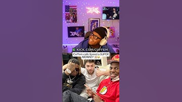 Cuffem calls IShowSpeed a SUPER MONKEY 🙈😭