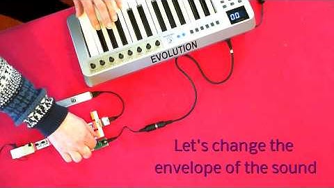Littlebits String Synthesizer demonstration