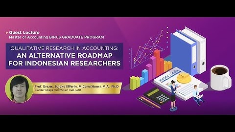 Guest Lecture Magister Akuntansi BINUS GRADUATE PROGRAM