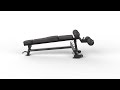 Forzza Funcional Line - Flat/Decline Adjustable Bench
