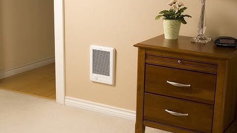 Why upgrade from a baseboard heater to a wall heater | Cadet Heat