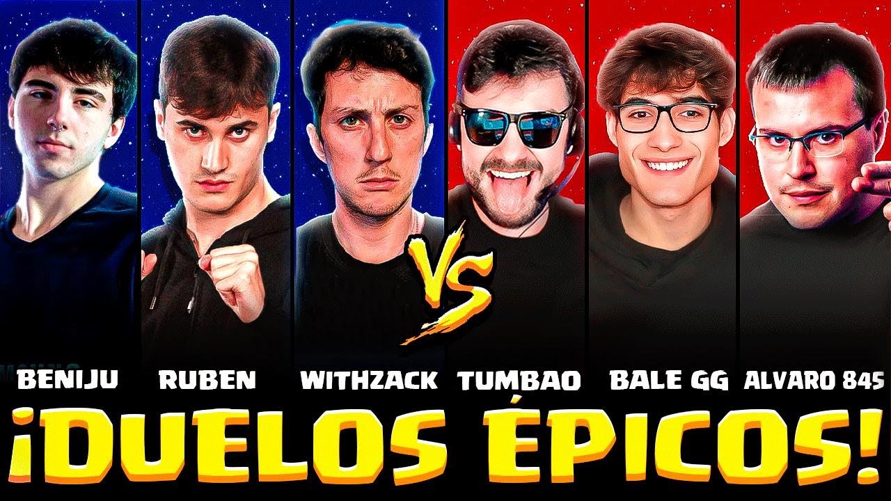 EL TORNEO DEFINITIVO 🏆BENIJU, TUMBAO, BALE, RUBEN, WITHZACK,ALVARO #clashroyale