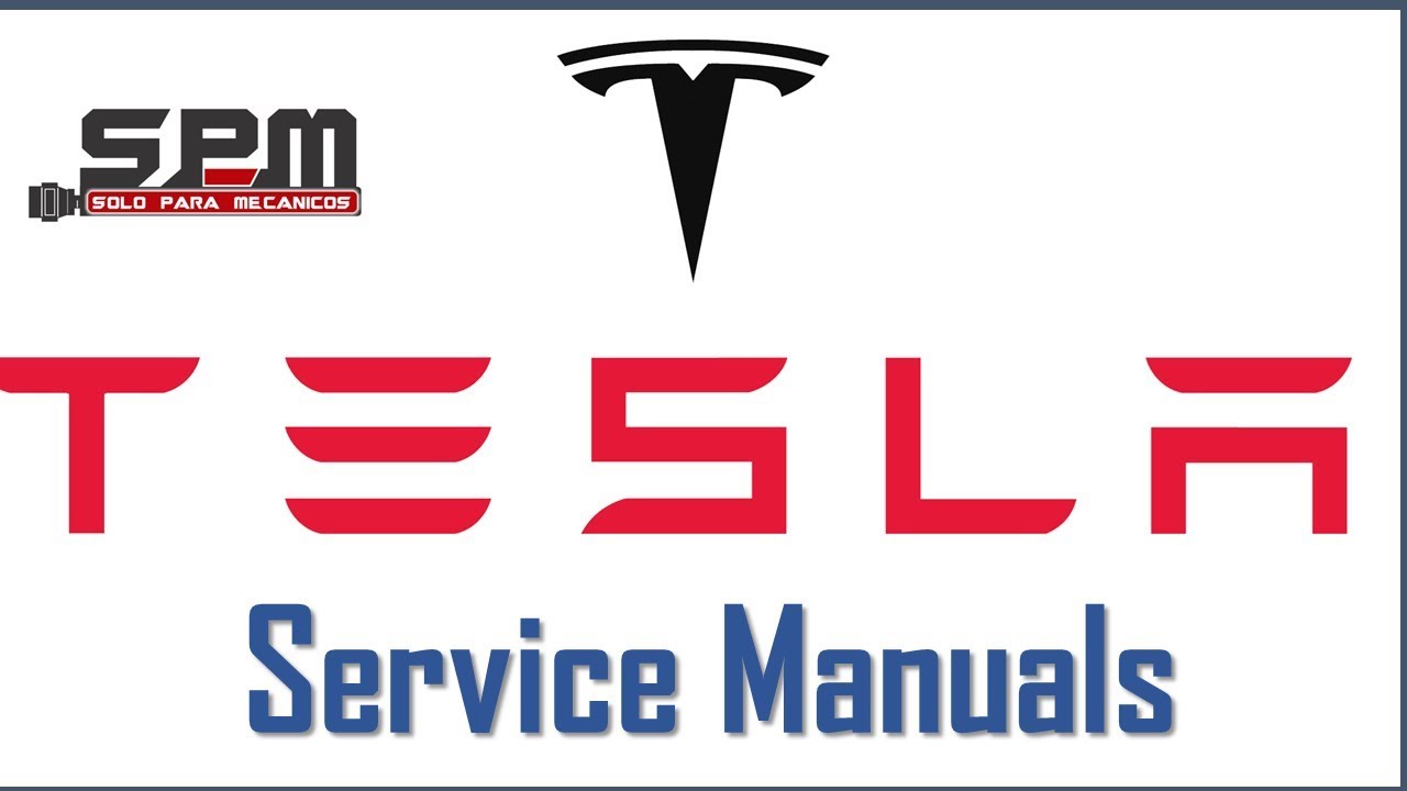 Tesla Workshop Repair Manuals - YouTube