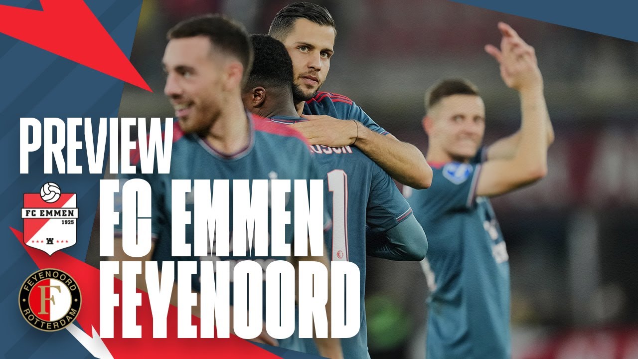 ⁣PREVIEW 📊 | FC Emmen - Feyenoord | Eredivisie #33