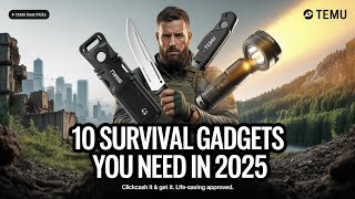 Top 10 Emergency Survival Gear from Temu – Genius Items You’ll Wish You Had Sooner!