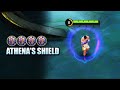 SURVIVE ONE SHOT COMBOS WITH ATHENA'S SHIELD - MAGE USERS WILL HATE YOU FOR THIS - MOBILE LEGENDS