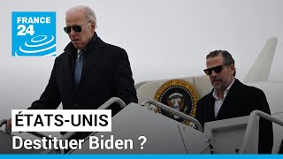 Les républicains lancent une enquête en destitution de Joe Biden sur les affaires de son fils