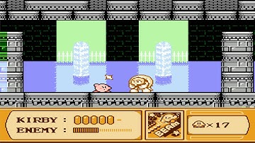 Kirbys Adventure - Grape Garden Level 4 (NES) ◀1440p HD▶