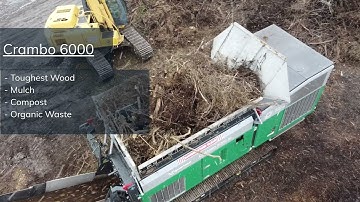 Komptech Terminator and Crambo Shredders