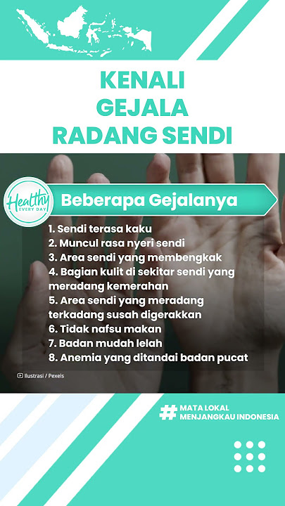 Kenali Gejala Radang Sendi yang Kerap Disepelekan, Termasuk Terasa Kaku & Mudah Lelah