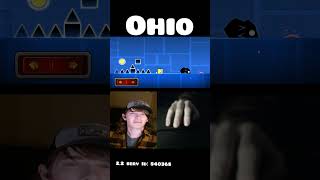 Geometry Dash Ohio Level Experience is Weird #shorts