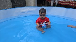 chattu swimming 🏊‍♂️ 😍                         #swimming #cutebaby