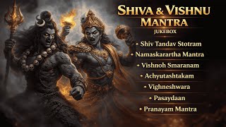 Shiva & Vishnu Mantra Jukebox | Shiv Tandav Stotram, Vishnoh Smaranam & Gayatri Chanting