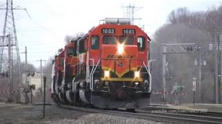 BNSF EMD Power on the Staples Sub in Minnesota