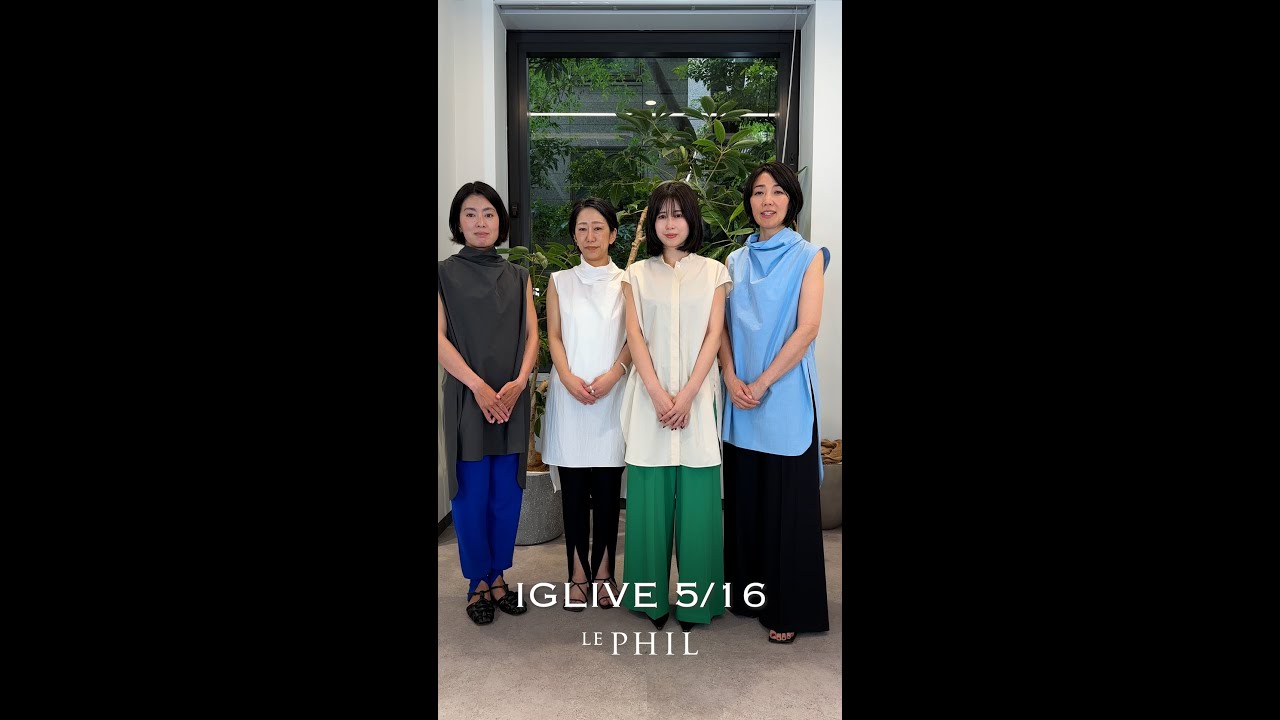 LE PHIL ルフィル 24年春夏 クリスピーブロードノースリーブブラウス