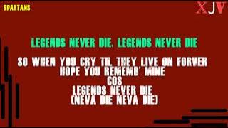 Tommy Lee Sparta ~ Legends (Lyrics)