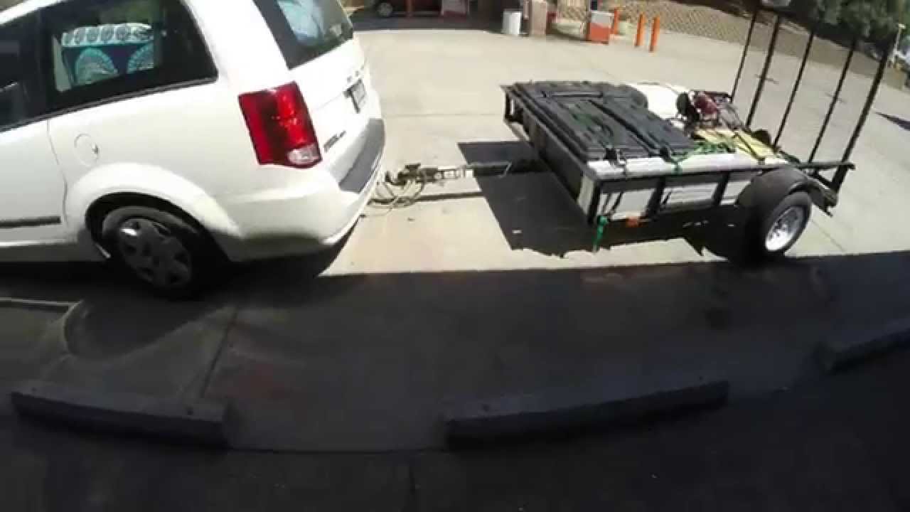 5 X 8 Utility Trailer Vs 2 400 Mile Road Trip What Could Go