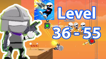 Johnny Trigger - Gameplay Walkthrough Level 36 to 55 - IOS, Android