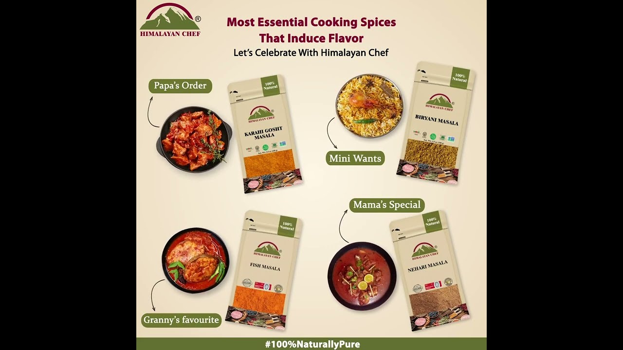 Most Essential Cooking Spices That Induce Flavor | Himalayan Chef