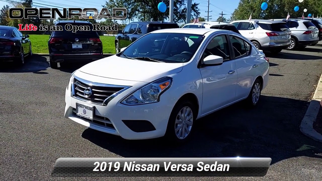 Used 2019 Nissan Versa Sedan SV, Bridgewater, NJ P8185 YouTube