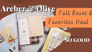 Fall Reset & Bring Back the Favorites Haul Part 1 of 2 | Archer & Olive