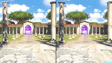 The Talos Principle Pc Ultra Vs PS4 Graphics Comparison