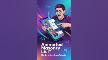 Build a Custom Animated Masonry List in React Native | FlatList + ScrollView Tutorial  #uidesign